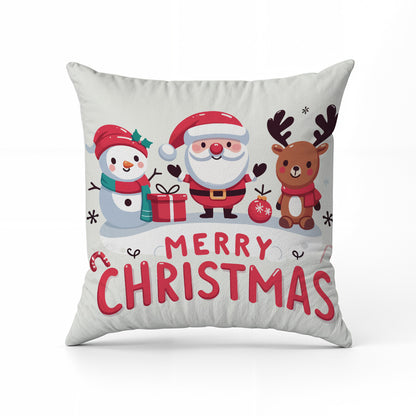 Bianco Natale - Cuscino Personalizzato - idea regalo Natale