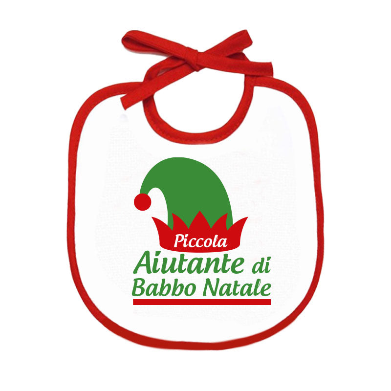 Piccola aiutante di Babbo Natale - Bavetto