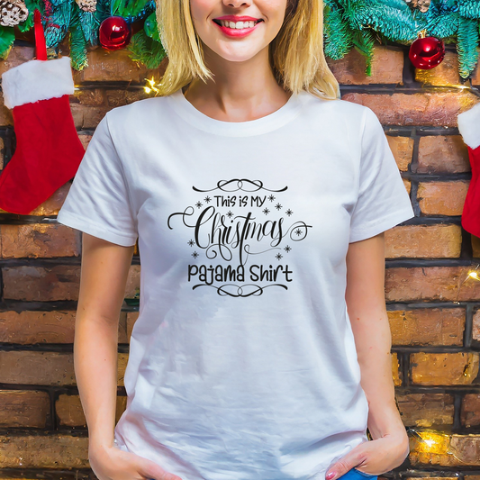 Christmas pajama shirt - T-shirt