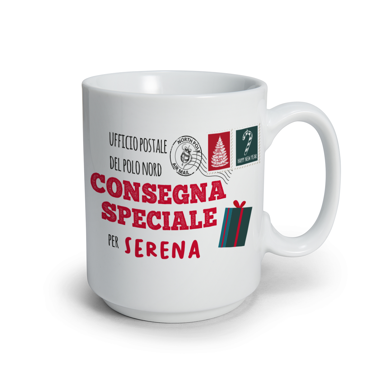 Consegna speciale - Tazza mug - idea regalo Natale - personalizzata con nome