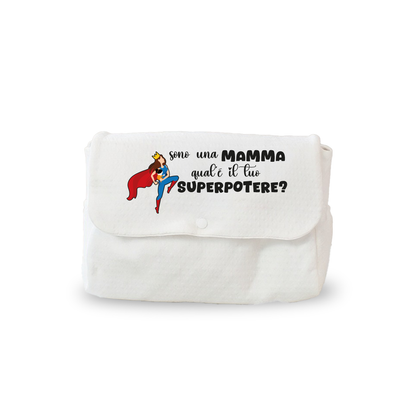 Super Mamma - Borsa Fasciatoio per Neonato