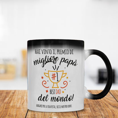 Papà sei il nostro eroe - Tazza Magica