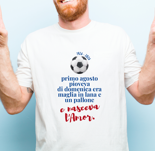 Primo Agosto - T-shirt Bianco - Maglia 2026