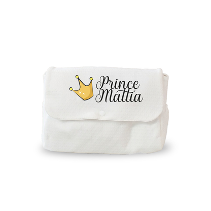 Prince - Borsa Fasciatoio per Neonato - personalizzata con nome