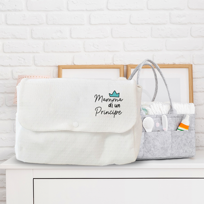Mamma di una principe - Borsa Fasciatoio per Neonato