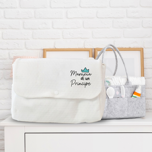 Mamma di una principe - Borsa Fasciatoio per Neonato