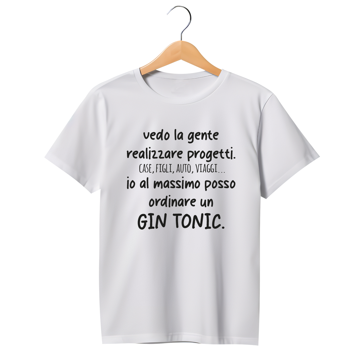 Ordinare un gin tonic - T-shirt