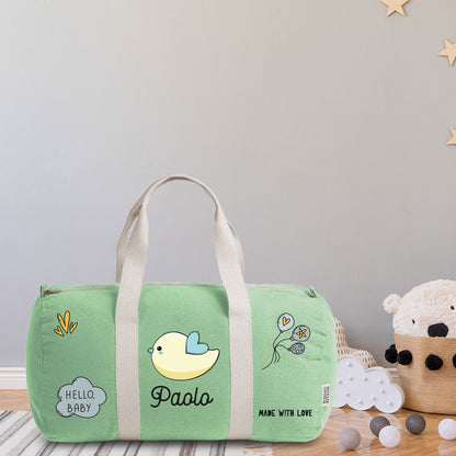 Bird baby - Borsa - personalizzata con nome