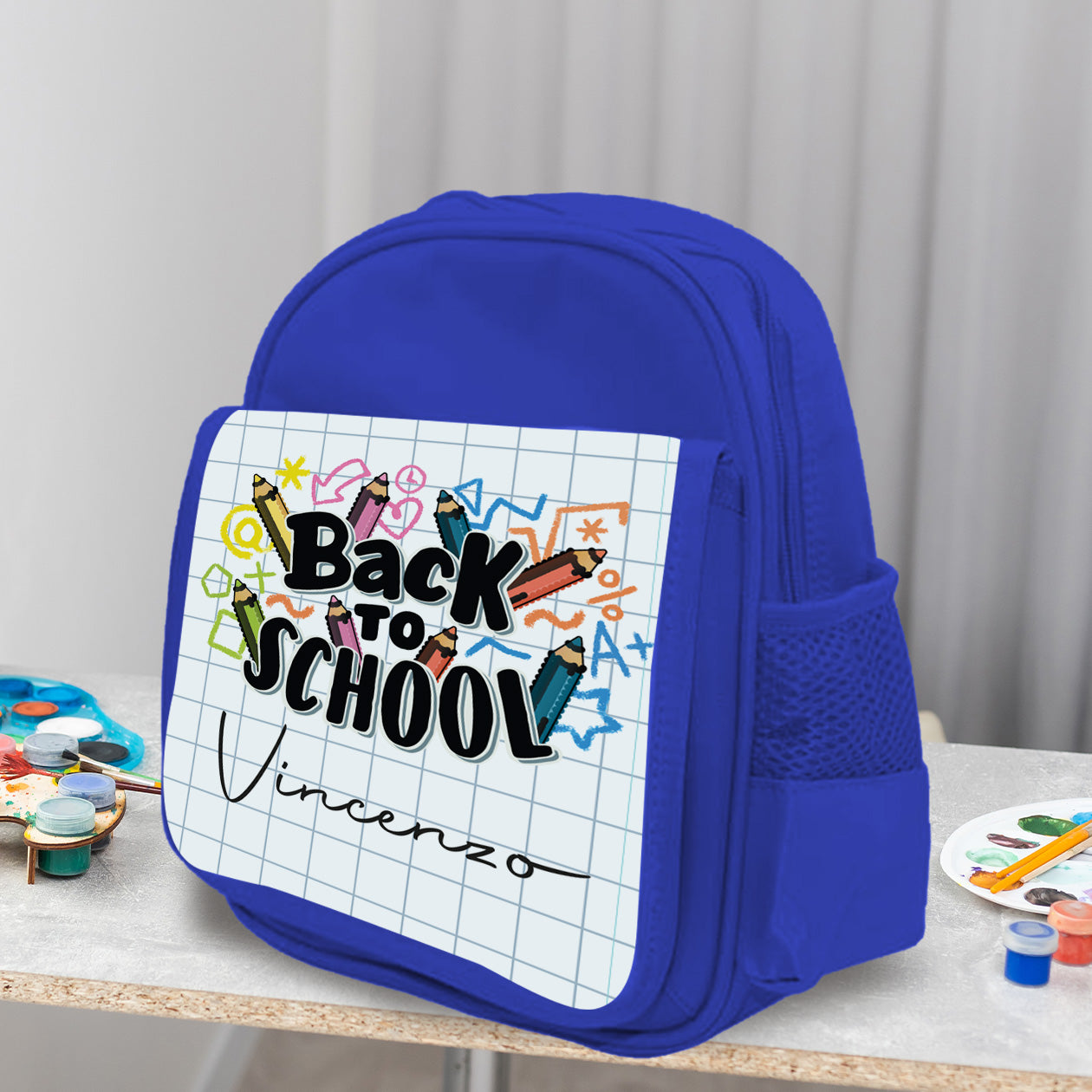 Back to school - zaino - personalizzato con nome