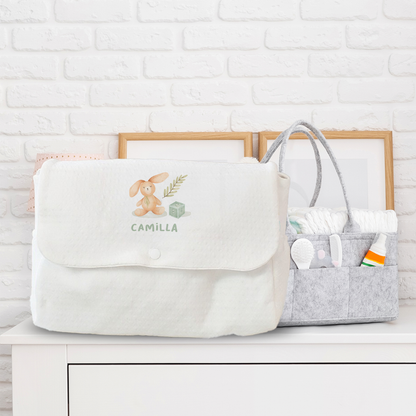 Baby Toy - Borsa Fasciatoio per Neonato - personalizzata con nome