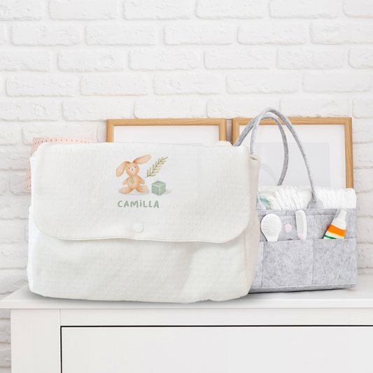 Baby Toy - Borsa Fasciatoio per Neonato - personalizzata con nome