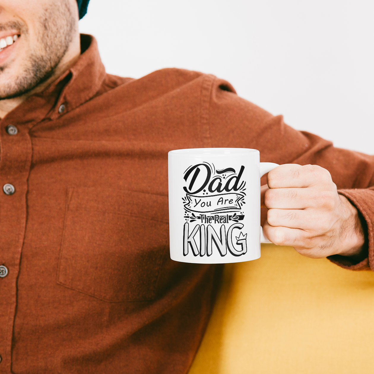 Dad you are the real king  - Tazza mug