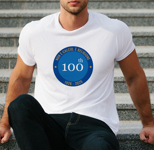 Non è calcio è religione - T-shirt Bianco - Maglia 2026