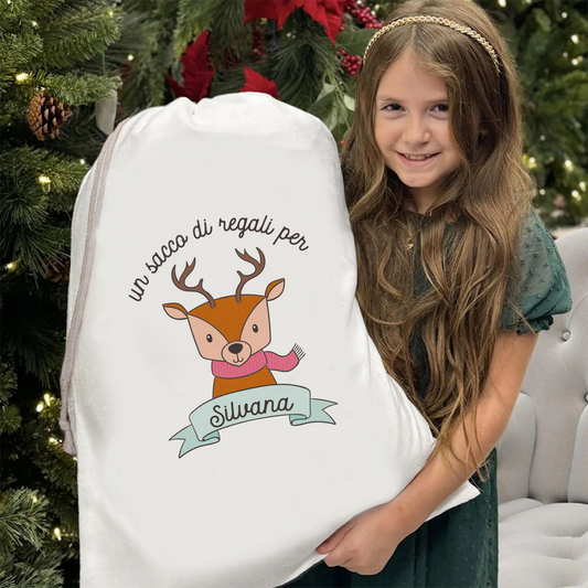 Un sacco di regali - Sacchetto personalizzato con nome