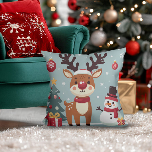 Reindeer - Cuscino Personalizzato - idea regalo Natale