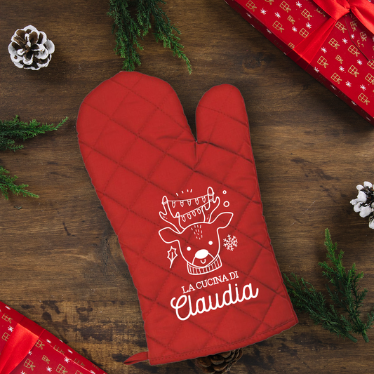 La cucina di... - Guanto da cucina - personalizzato con nome