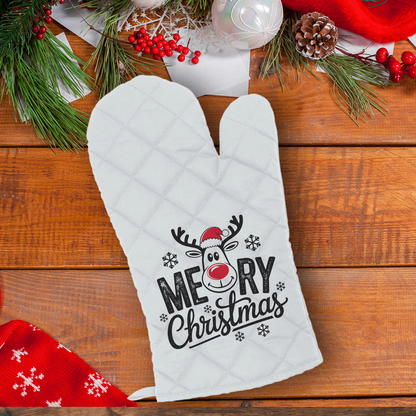 Merry Christmas Renna - Guanto da cucina
