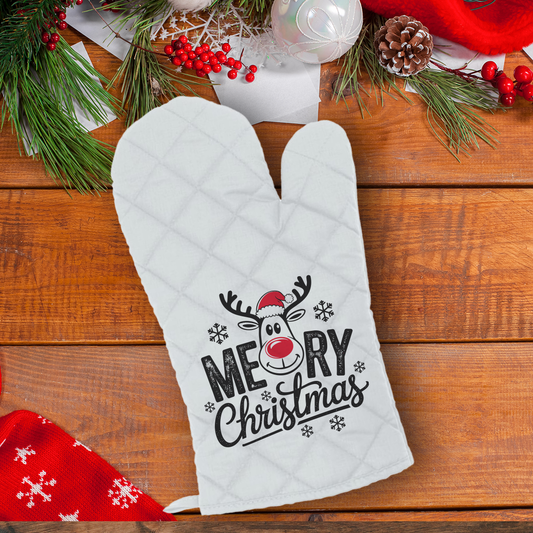 Merry Christmas Renna - Guanto da cucina