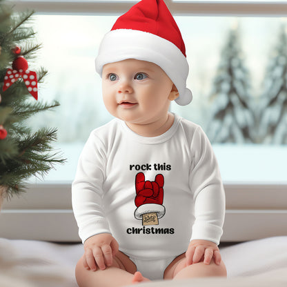 Rock this Christmas - Tutina neonato - body