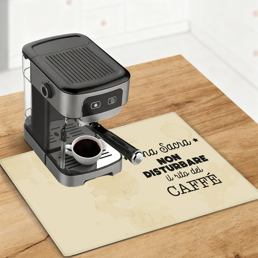 Zona sacra - Tappetino per Macchina del caffè con Retro in Gomma Tappeto 30x40cm