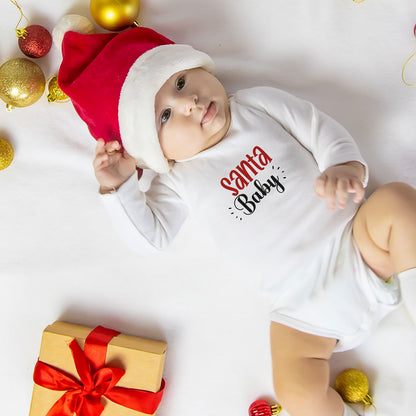 Santa baby - Tutina neonato - body