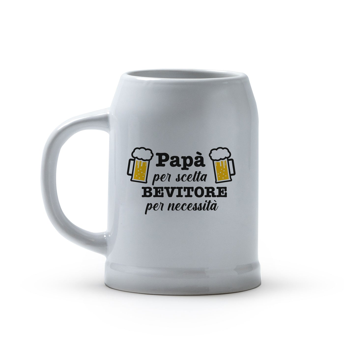 Papà bevitore - Caraffa in ceramica