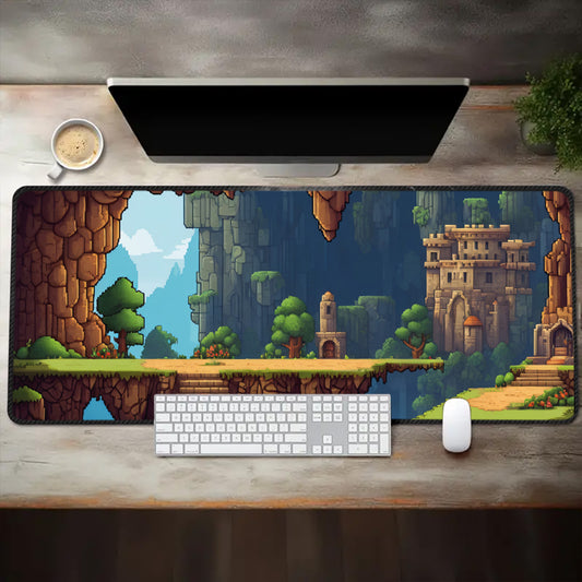 Castle Level - Tappetino per mouse da gaming