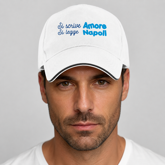 Si scrive Amore, si legge Napoli - Cappello con visiera