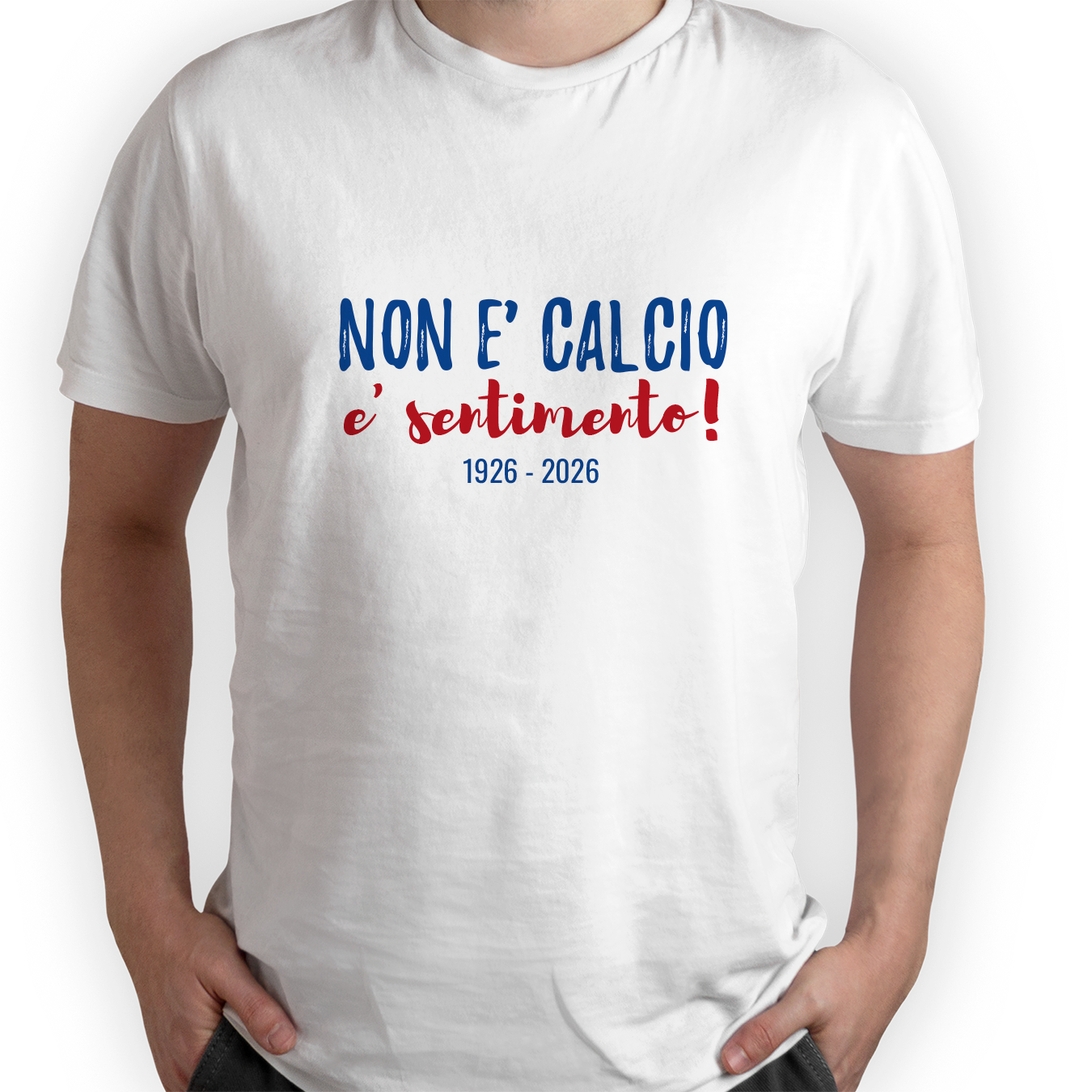 Non è calcio è sentimento - T-shirt Bianco