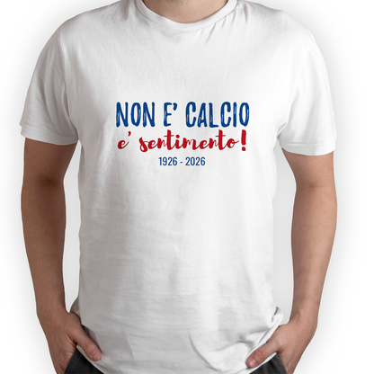 Non è calcio è sentimento - T-shirt Bianco