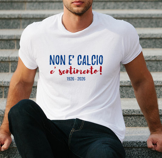 Non è calcio è sentimento - T-shirt Bianco - Maglia 2026