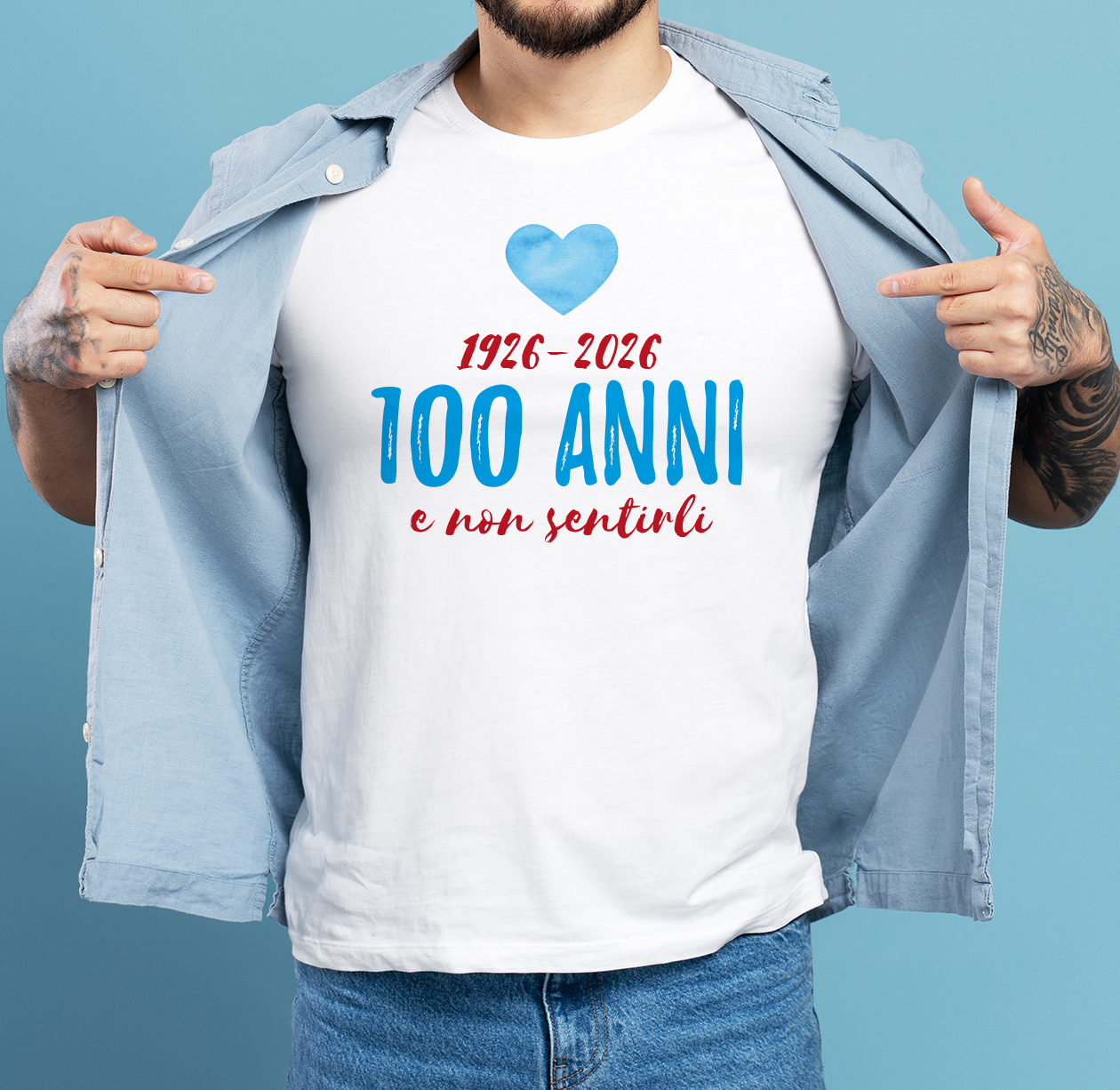 100 anni e non sentirli - T-shirt Bianco