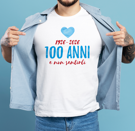 100 anni e non sentirli - T-shirt Bianco - Maglia 2026
