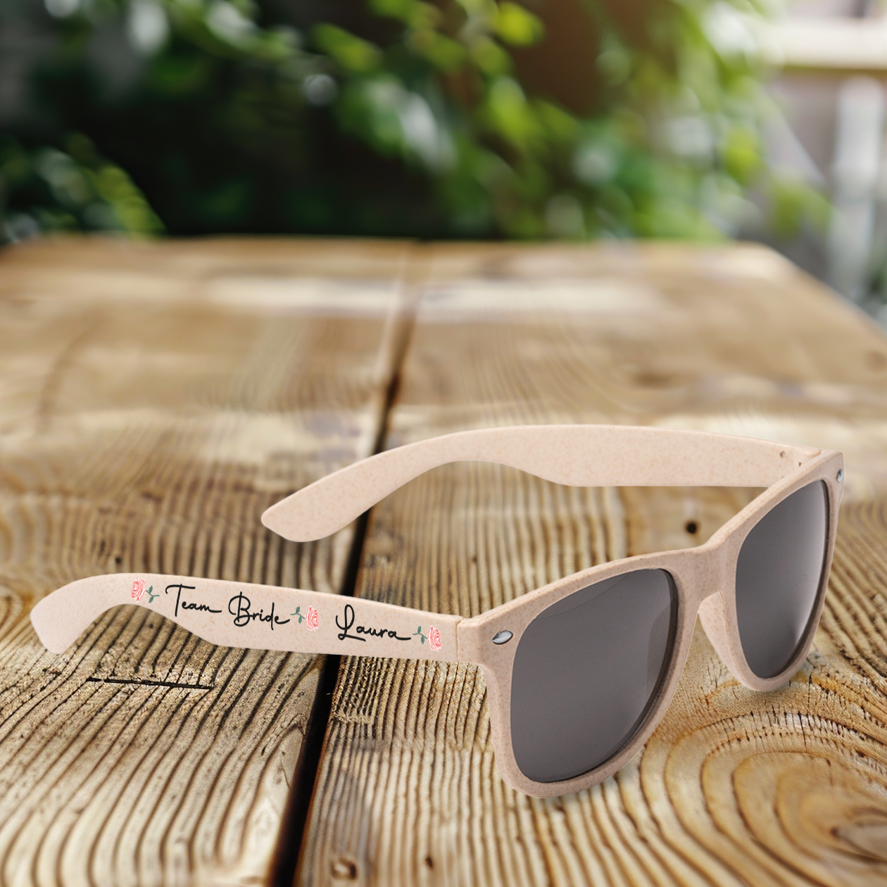 Bride to be - Set da 5 occhiali da sole - personalizzati con nome