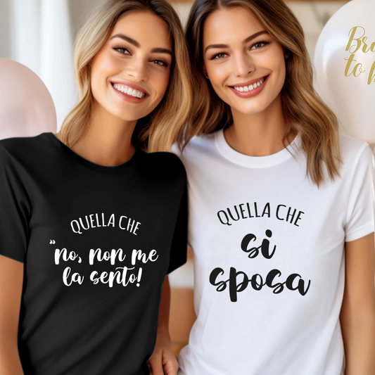 T-Shirt Donna Personalizzabile Con Foto E Testo - Ideale Per Laurea, Addio Al Nubilato/Celibato, Regalo Originale - Foto 7