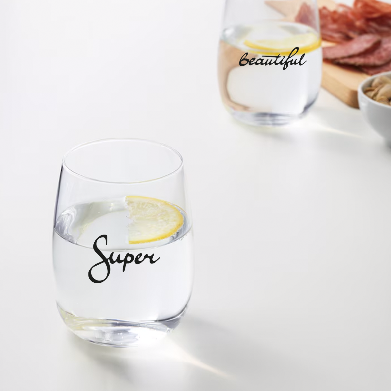 I love family - Set Caraffa e 6 Bicchieri