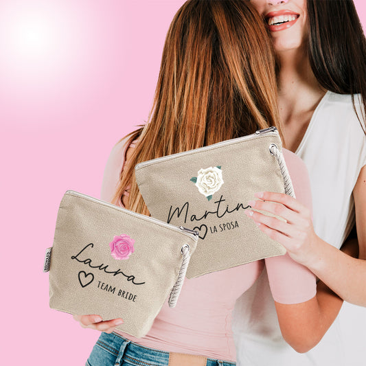 La sposa - Pochette - personalizzata con nome