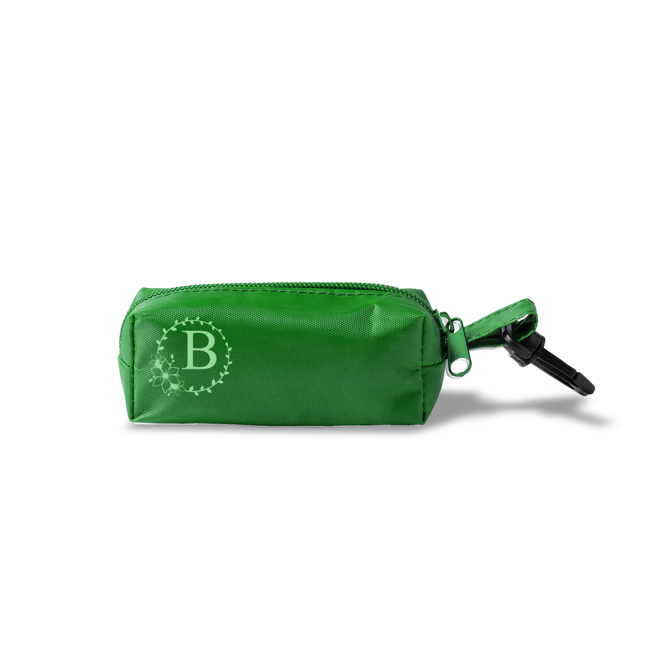 Iniziali Circle Flower - Set da 5 - Astuccio In Rpet personalizzati con iniziali