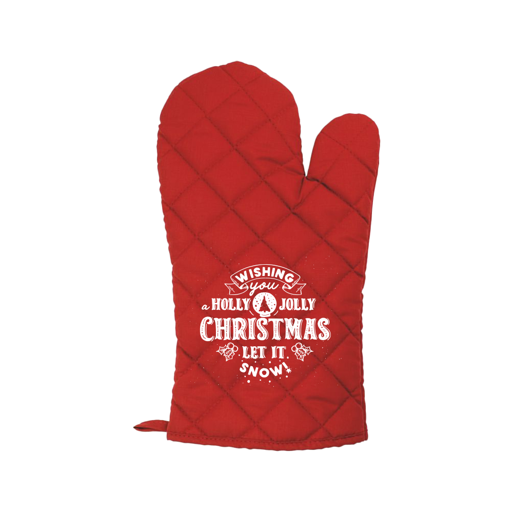 Holly Jolly - Guanto da cucina