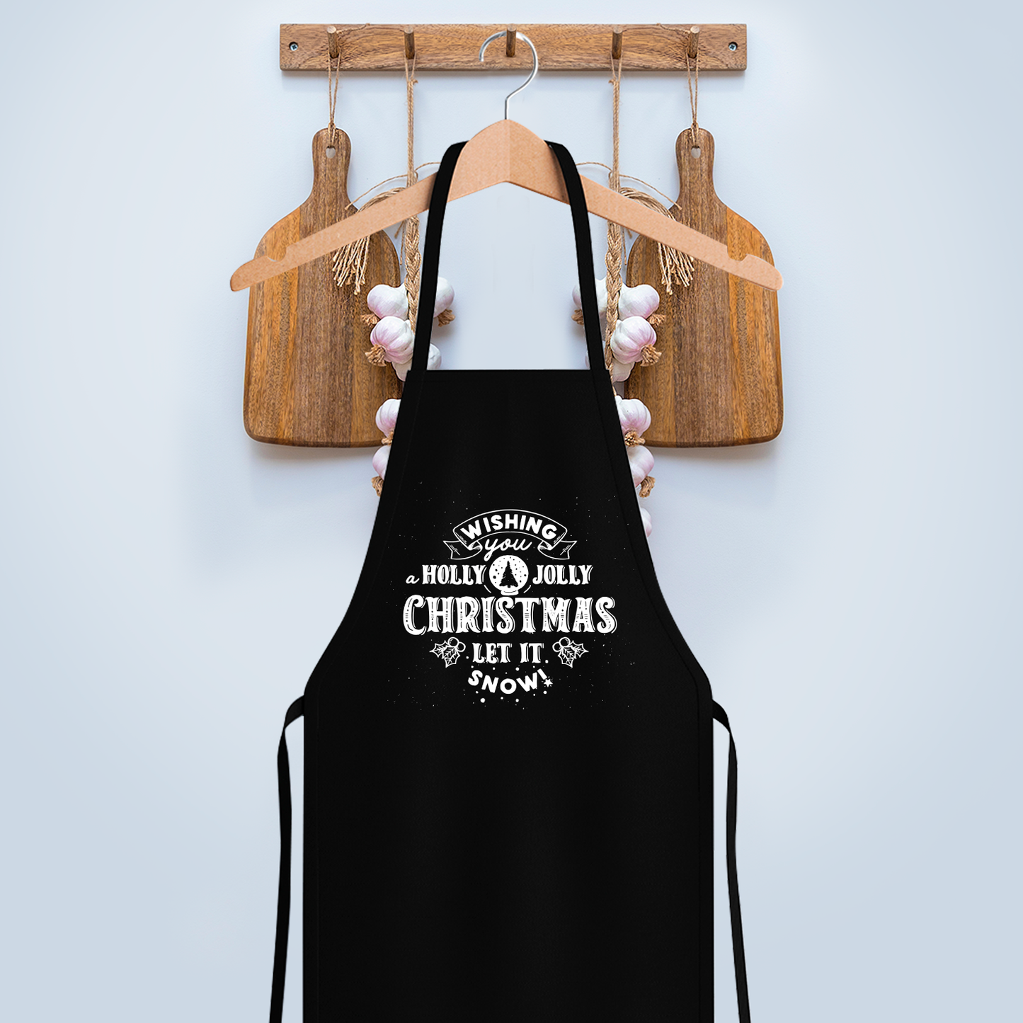 Holly Jolly - Grembiule da Cucina Natalizio