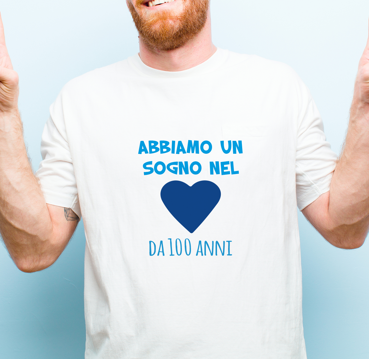 Abbiamo un sogno nel cuore - T-shirt Bianca - Maglia 2026