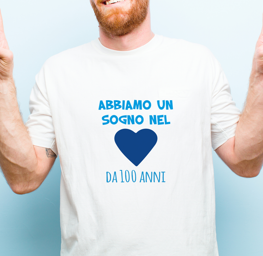 Abbiamo un sogno nel cuore - T-shirt Bianca - Maglia 2026