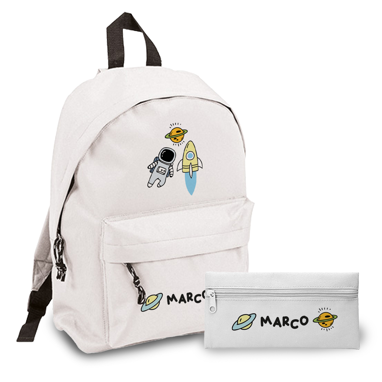 Astro - Zaino + Portapenne - personalizzati con nome