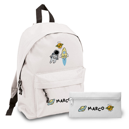 Astro - Zaino + Portapenne - personalizzati con nome