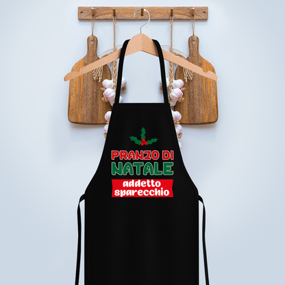 Pranzo di Natale - Grembiule da Cucina Natalizio