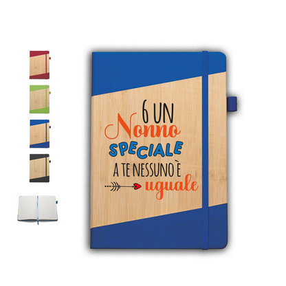 6 un nonno speciale - Block Notes in PU a righe