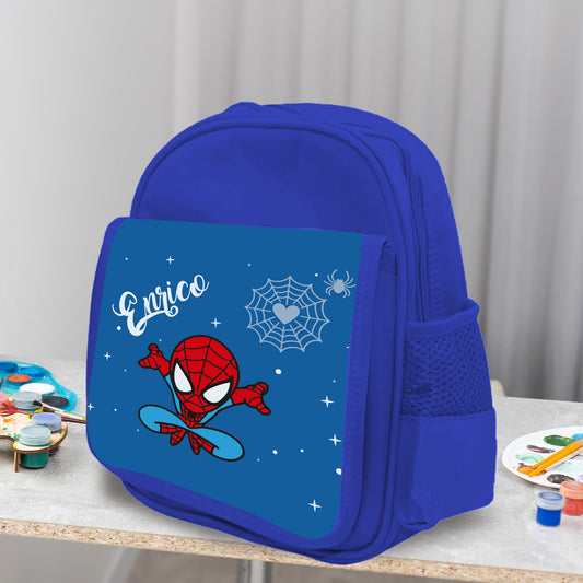 Spider - zaino - personalizzato con nome