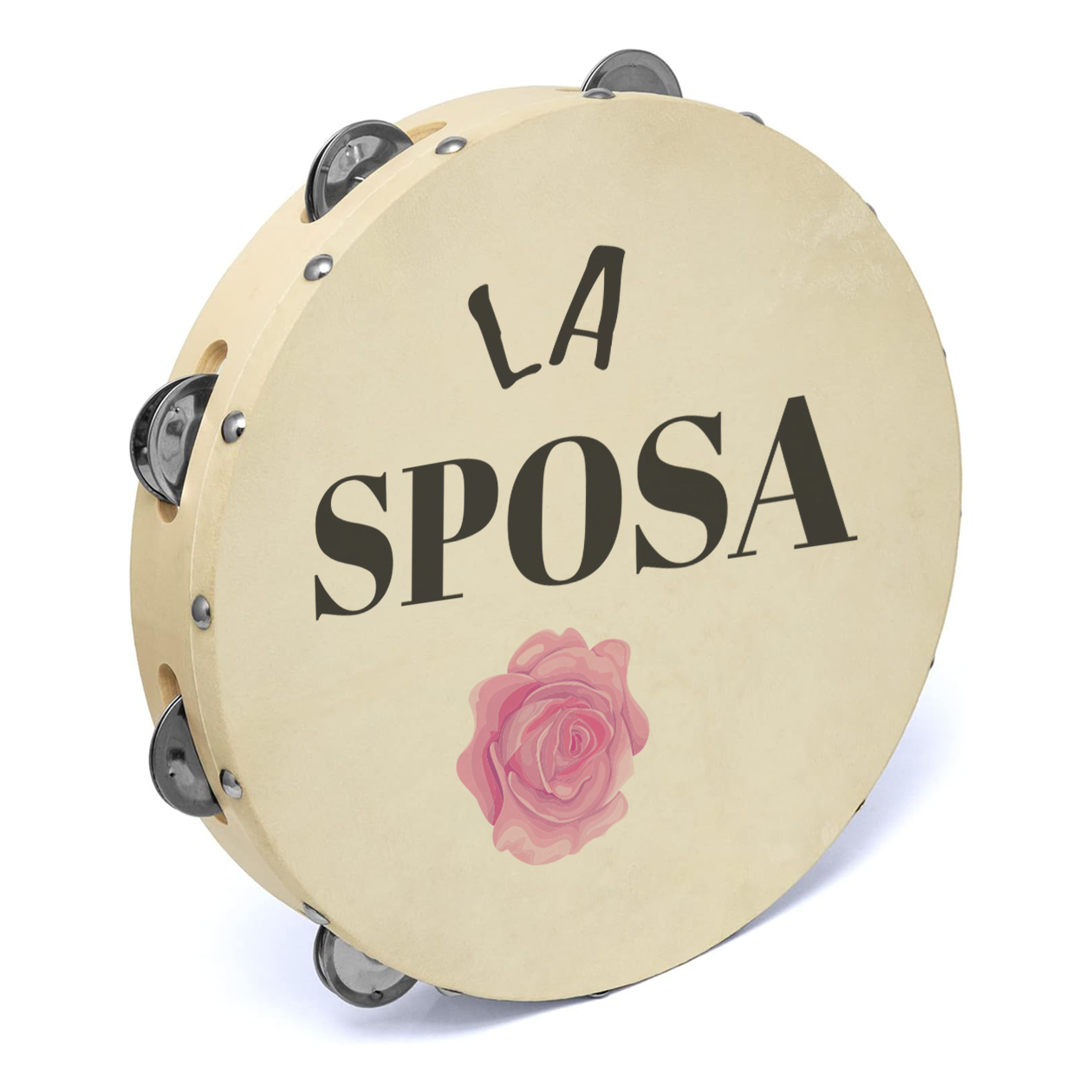 La sposa e le sue amiche - Set da 10 Tamburelli - personalizzati