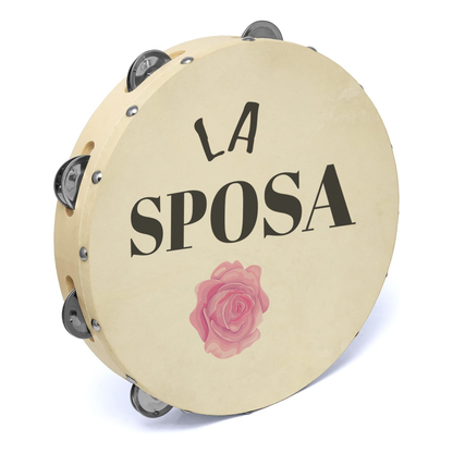 La sposa e le sue amiche - Set da 10 Tamburelli - personalizzati
