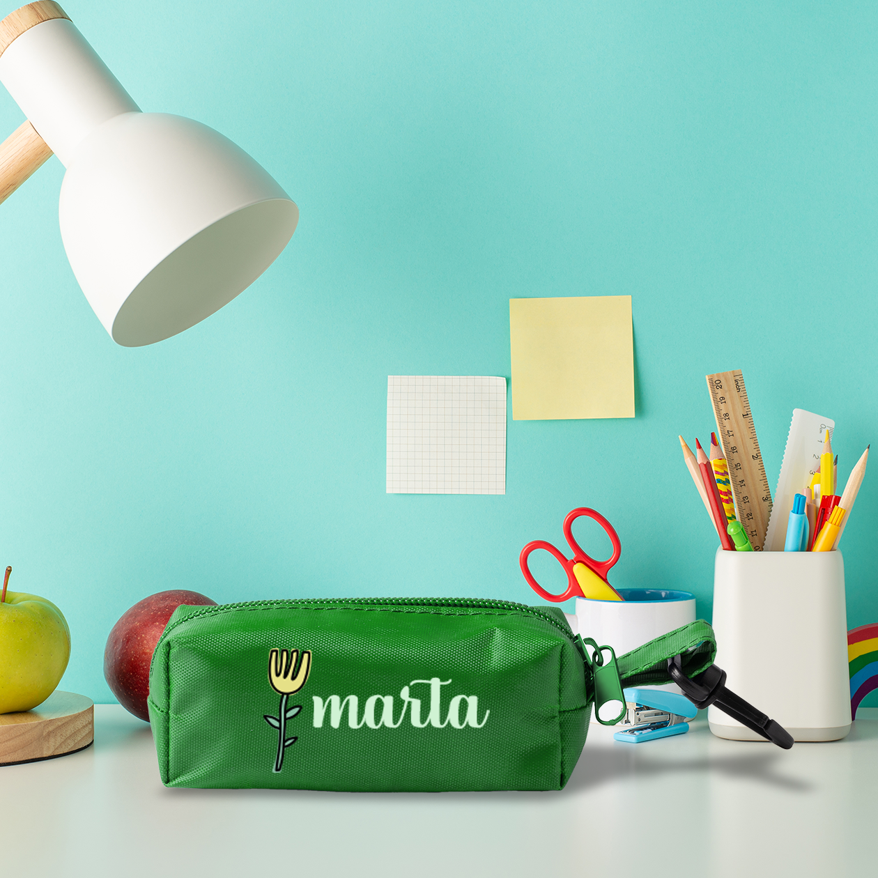 Names Flowers - Set da 5 - Astuccio In Rpet personalizzati con nomi